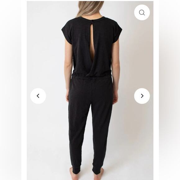 Leallo Sale Cross Back Cotton Jumper Black Size Small - Picture 3 of 14